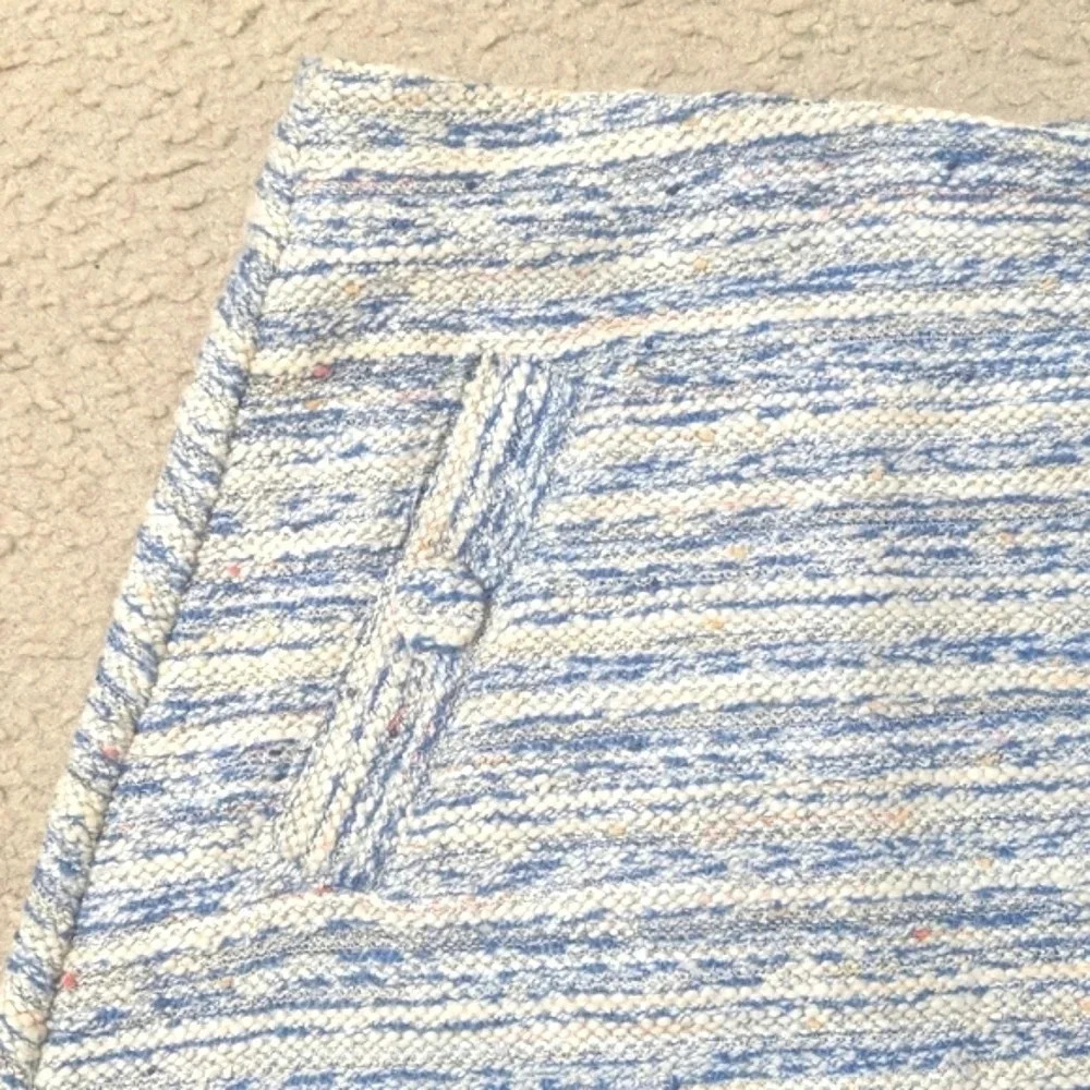 LOFT Striped Tweed Boucle Pocket Flippy Circle Skirt, Size S - Picture 6 of 13